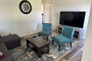 Living room and accent chairs