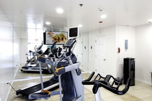 Exercise room at Grand Caymanian

