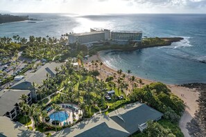 Escape to paradise: Idyllic resort with oceanfront views.