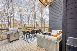 Spacious outdoor area.