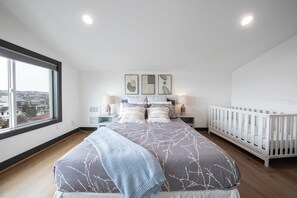 Here is the master bedroom on top floor