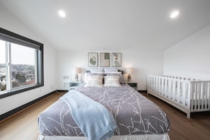 Here is the master bedroom on top floor