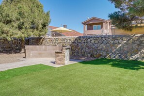 Property Exterior | Private Yard | Single-Story Home