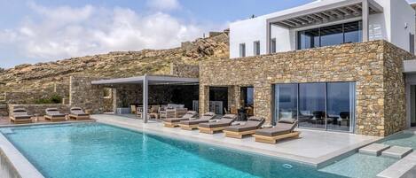 Astounding Mykonos Villa | 6 Bedrooms | Villa Brandy | Private Infinity Pool & Stunning Sea Views | Elia