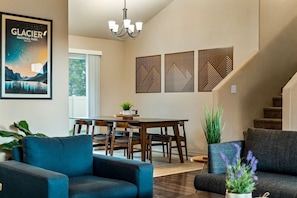 Main Living Space and Dining Room
