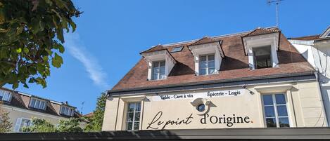 Façade de lâhĂ©bergement