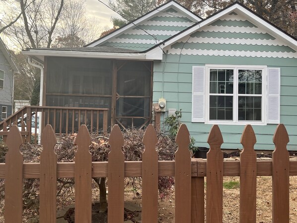 Front of the house