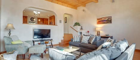 Santa Fe Vacation Rental | 5BR | 3BA | Stairs Required | 4,100 Sq Ft