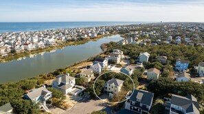 Aerial View of Flounder's Cove