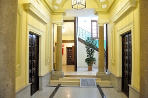Interior entrance