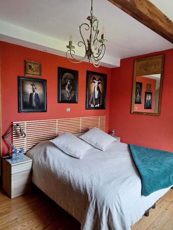 Chambre d'hôtes Rouge - version lit double