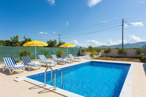 Private pool and terrace