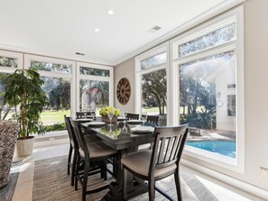 Dining Area with Seating for Six at 56 Stoney Creek