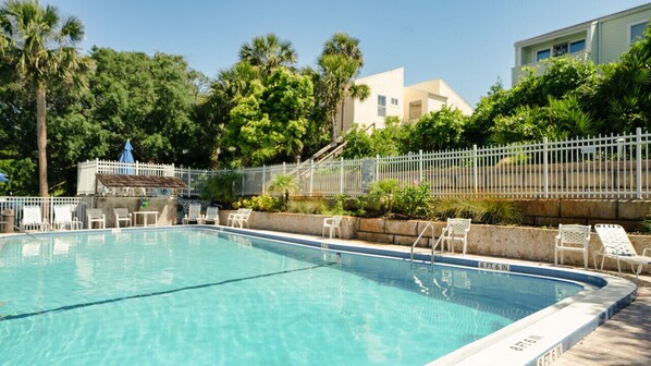 Dive in:  the pool becomes your personal retreat