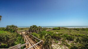 Stroll to the beach in style using the walkover: where each step is a sandy adventure