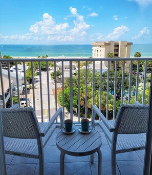 Enjoy your Morning Coffee with Views of the Gulf of Mexico!