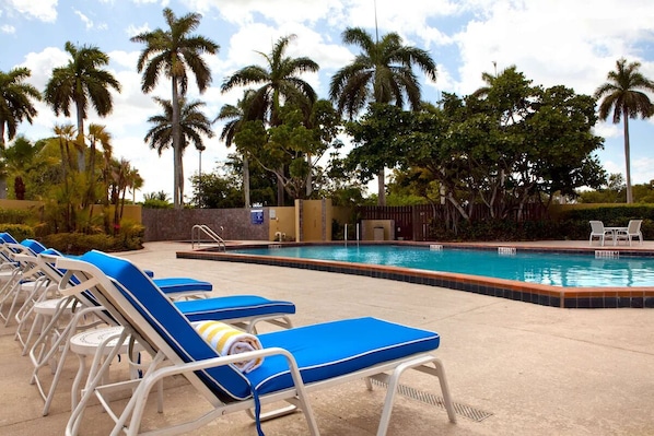 Pool side