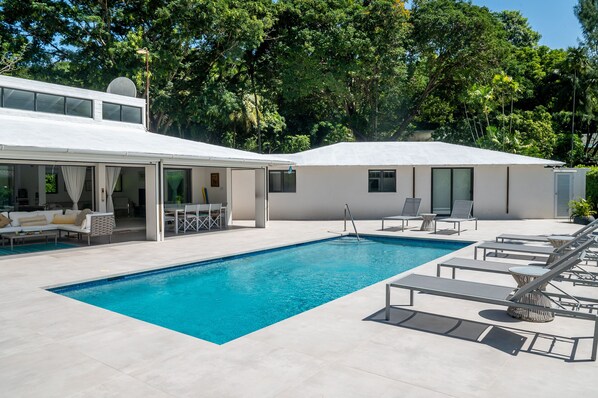 Pool and Entertaining Area