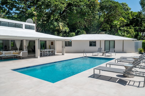 Pool and Entertaining Area