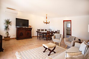 Comfortable and spacious dining and living room