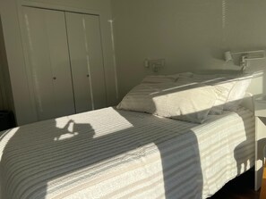 Master bedroom with double bed