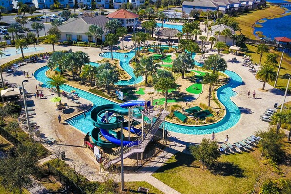 Amazing pools and clubhouse amenities.
