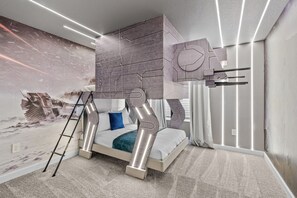 And who said that themed rooms can't entertain adults too?