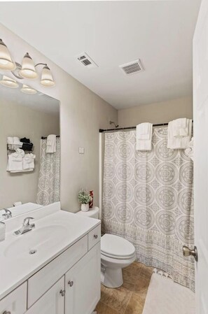 Bathroom Between Rooms