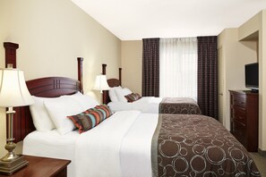 Drift to sleep in the comfy beds.