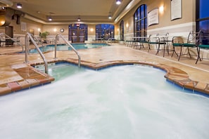 Relax in the hot tub.