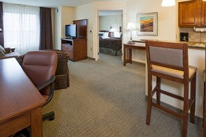 Enjoy the warm and cozy decor.