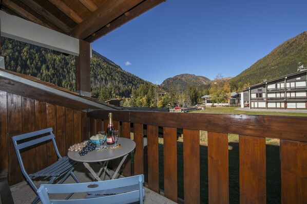 Wunderschöne Ausblick vom Balkon