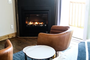 Gas fireplace