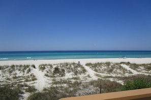 WOW! This VIEW is breathtaking! A short walk to the beautiful beach...