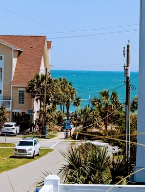 A Dayspring view from the 2nd floor porch.