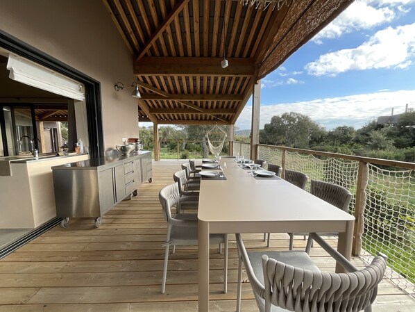 Restaurang utomhus