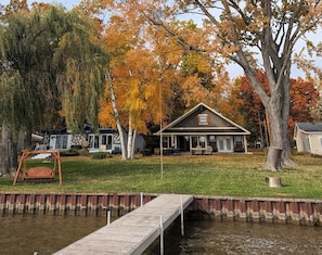 Private dock and big yard on Vineyard Lake