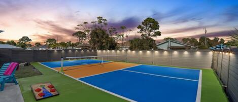 Enjoy playing Pickleball in your own backyard with family and friends!