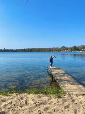 Private dock.