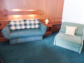 Appartements Windschnur: Appartement Löwenzahn - Wohnzimmer