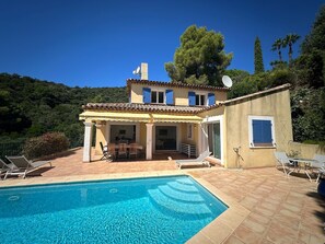 View to the house