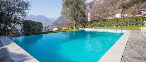 Dive in! Pool with a view here at your residence.