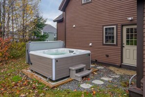 Bain à remous extérieur