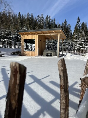 Enceinte de l’hébergement