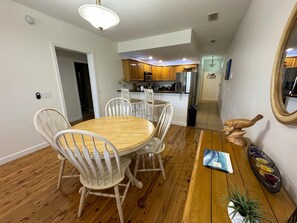 Dining Table looking Towards Kitchen.