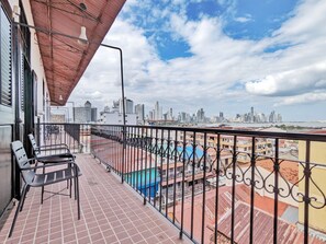 Vista del balcón