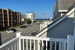 Partial ocean view looking east from Sunroom balcony