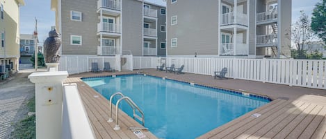 Carolina Beach Vacation Rental | 3BR | 2BA | 1,195 Sq Ft | Stairs Required