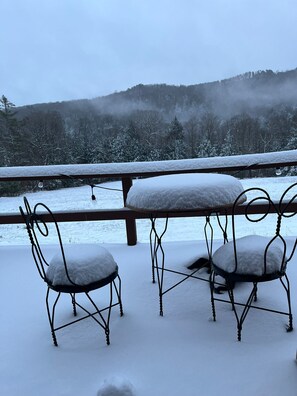 View from the deck from master bedroom 
