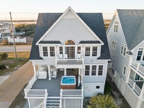 Oceanfront Hot Tub